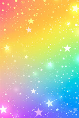 A colorful background with stars on it.