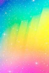 A colorful background with stars on it.