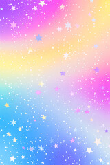 A colorful background with stars on it.