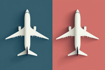 Airplane Design Concept Illustration