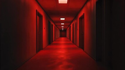 The Agonizing Howl of the Void: An empty corridor, echoing with the haunting cries of the damned