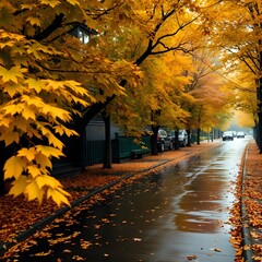 autumn in the city