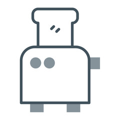 Toaster Vector Icon Design