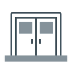 Door Vector Icon Design