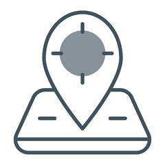 Location Marker Vector Icon Design