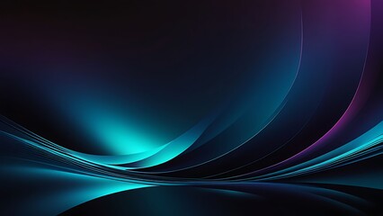 Fototapeta premium Abstract Blue and Purple Curves Background