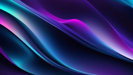 Fototapeta premium Abstract Blue and Purple Swirls