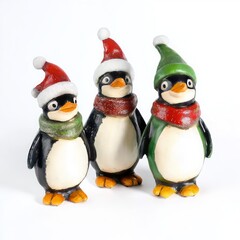 Whimsical penguins