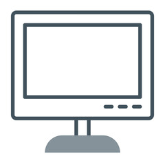 Lcd Vector Icon Design