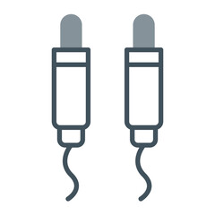 Audio Jack Vector Icon Design