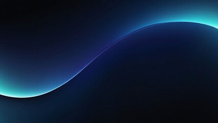 Abstract Blue Wave Background
