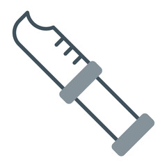 Knife Vector Icon Design