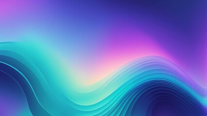 Fototapeta premium Abstract Gradient Waves Background