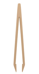 Simple metal tweezers. vector illustration