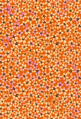 Suitable for new season digital pattern vibrant colors dress