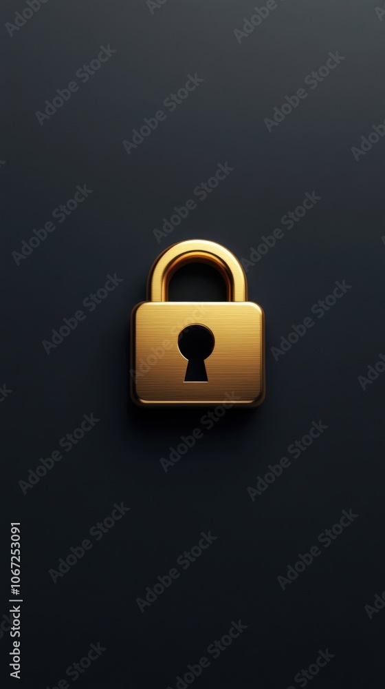 Aufkleber secure your data with a reliable lock icon for enhanced privacy