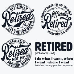 Officially Retired Svg, Retirement Svg, 2024 svg, Cricut Svg, Engraving File Svg, Cut File Svg, Instant Download