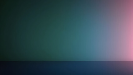 Obraz premium This stunning digital wallpaper features a soft gradient of blues and greens with a soft motion effect that creates a graceful backdrop. The dark sky provides the perfect contrast to the bright lines 