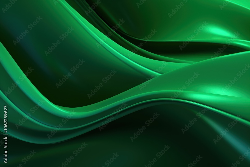 Canvas Prints modern abstract green with fluid shape background backgrounds silk transportation.