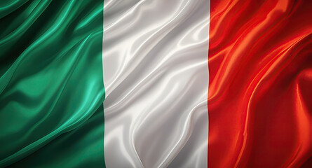 Italian flag for national Day or Independence Day of Italy