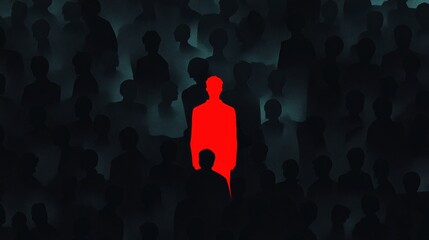 Explore the impact of individuality in a sea of shadows understanding the power of distinctiveness in society