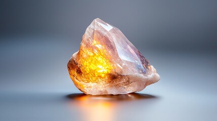 Rare and precious gemstone revered for its remarkable brilliance and fire, reflecting light in a mesmerizing display of colors and reflections.