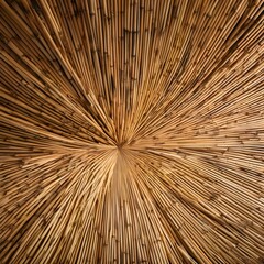 Obraz premium Natural Bamboo Texture - Rustic Background