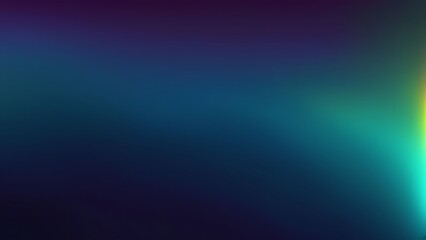 Abstract Dark Blue and Green Gradient Background