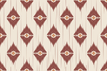 ikat Abstract Ethnic art. Seamless pattern in tribal, folk embroidery, and Mexican style. Aztec geometric art ornament print.Design for carpet, cover.wallpaper, wrapping, fabric, clothing