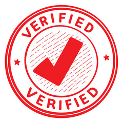 Certified Red Verified Symbol