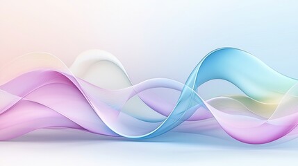 Naklejka premium Abstract Colorful Wave Motion Background