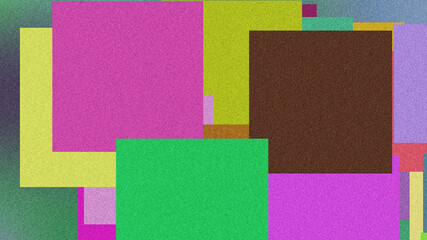 Vibrant Poster Design with Smooth Fluid Shapes and Grainy Gradient Noise Texture