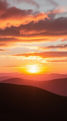 Obraz premium brilliant sunrise,