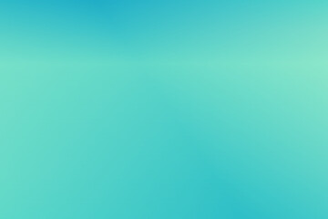 Blurred light green,turquoise abstract background, smooth colorful transition, Gorgeous abstract illustration with sun-like image.