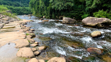 自然豊かな五ケ山クロスリバーパーク