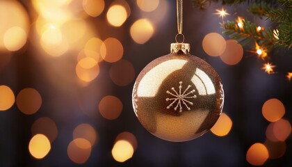 Christmas ball hanging ornament