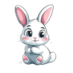 Obraz premium Cute Bunny Illustration