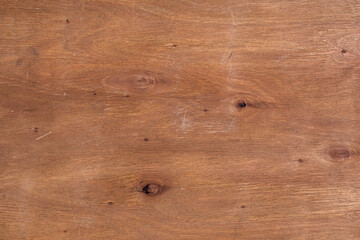 Obraz premium Texture of old wood with knots and scratches.