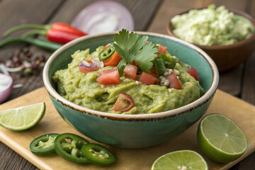 Fresh Guacamole with Lime