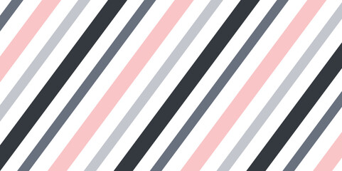 Gray, white and pink stripes, vector background.