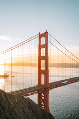 Golden Gate Bridge at Sunrise