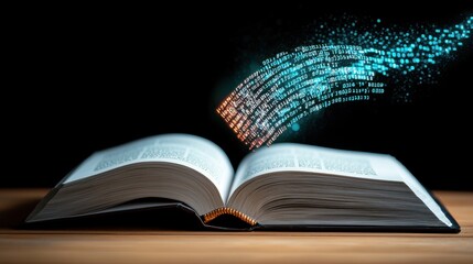 Transforming Books into Digital Data Visualization