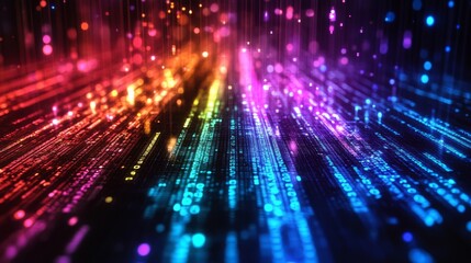 rainbow matrix color happy age lights