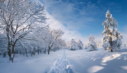 Obraz premium Engage in mindfulness while surrounded by snowy landscapes. 