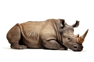 Obraz premium Rhinoceros wildlife animal mammal.