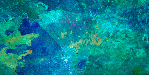 A Colorful Vintage Wall with Textured Paper Grunge Design