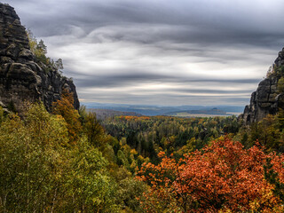 Fototapeta premium Elbsandsteingebirge