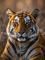 Fototapeta premium portrait of a tiger