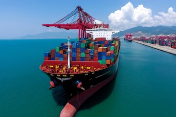 A logistics team organizing shipping schedules based on demand-pull production data to ensure timely delivery