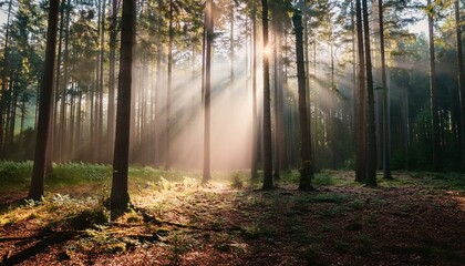 Naklejka premium Discover how sunlight influences plant growth and ecosystems. 